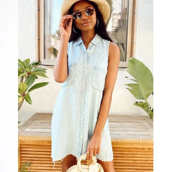 NWOT Show Me Your MuMu Vicki Shirt Dress - Picture 1 of 11